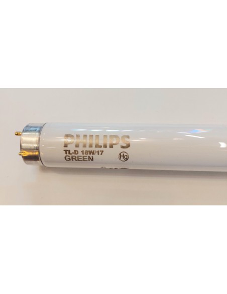 Philips tl-d tubo t8 18w/17 G13 color verde