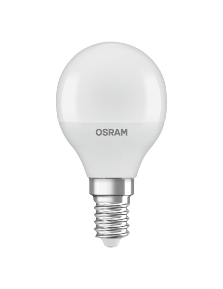 Osram-Ledvance led star classic p60 esferica mate 220v 6,5w 6500k E14