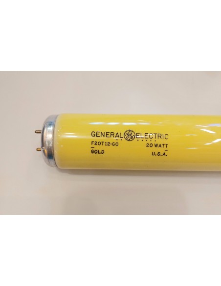 General Electric tubo t12 60cm 20w G13 color amarillo