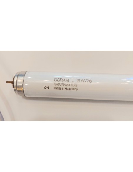 Osram natura (especial carnicerias) tubo fluorescente t8 45cm 15w/76 G13