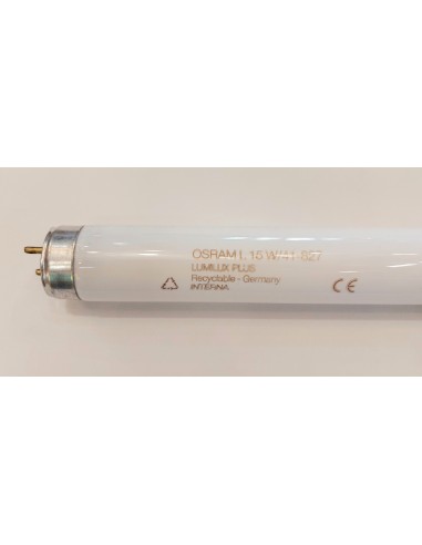 Osram lumilux tubo t8 45cm 15w 827 G13