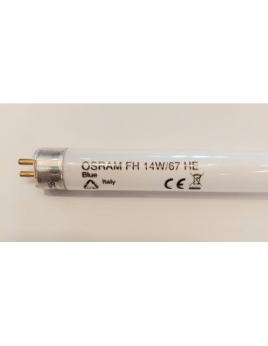 Osram tubo t5 14w/67 G5 color azul