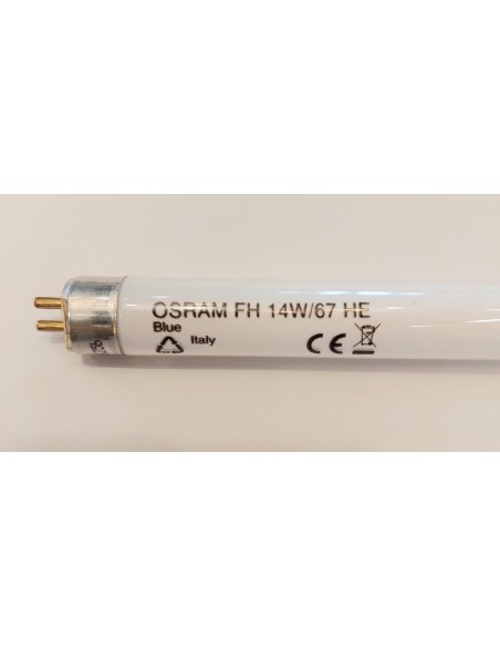 Osram tubo t5 14w/67 G5 color azul