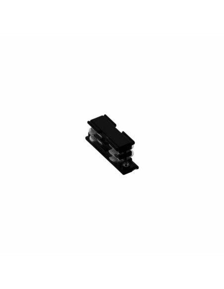 Beneito Faure 3618 union lineal carril trifasico de superficie color negro mate
