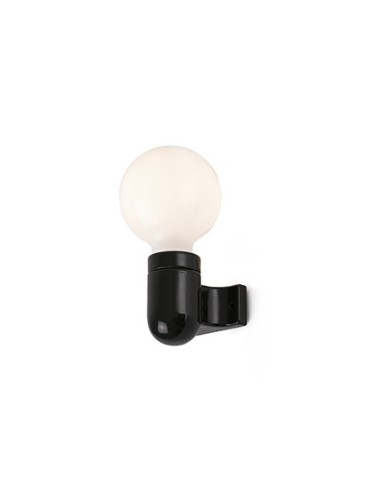 Faro 62303 modelo Sera aplique pared ceramica negra  E27