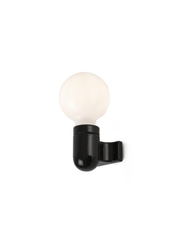 FARO 62303 MOD. SERA APLIQUE PARED CERAMICA NEGRA E27