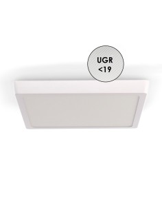 GA5638 downlight led superficie cuadrado color blanco...
