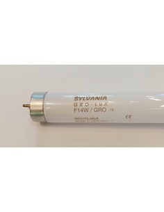 Sylvania tubo fluorescente t8 375mm grolux 14w G13