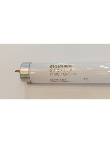 Sylvania tubo fluorescente t8 375mm grolux 14w G13