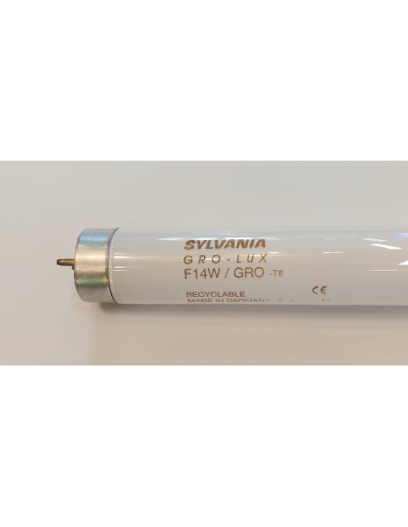 Sylvania tubo fluorescente t8 375mm grolux 14w G13