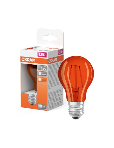 Osram-Ledvance Led Star Classic A Decor Standard LED NARANJA