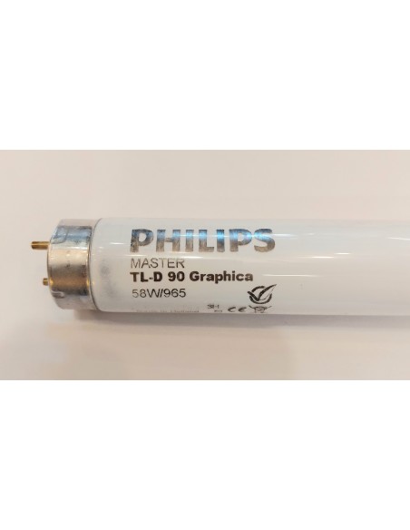 Philips tl-d 90 graphica tubo t8 1500cm 58w 965 G13