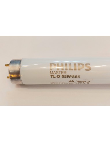 Philips tld super 80 tubo t8 1200mm 58w 865 G13
