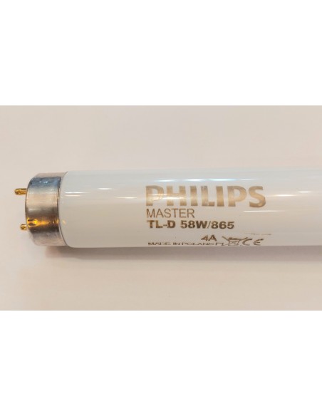 Philips tld super 80 tubo t8 1200mm 58w 865 G13