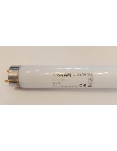 Osram lumilux l tubo color rojo 1500mm 58w/60 G13
