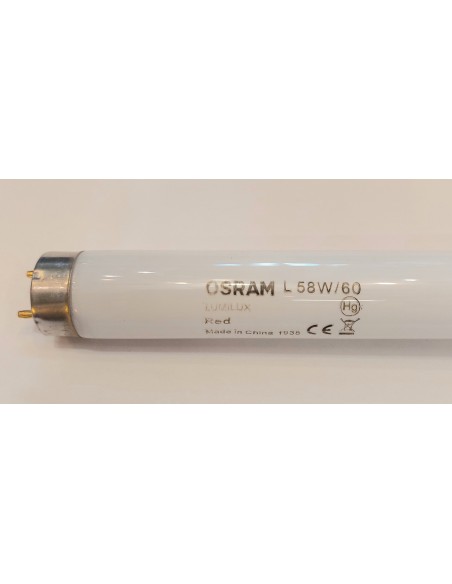 Osram lumilux l tubo color rojo 1500mm 58w/60 G13