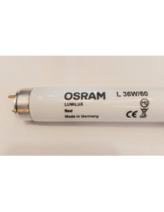 Osram lumilux l tubo t8 color rojo 1200mm 36w/60 G13