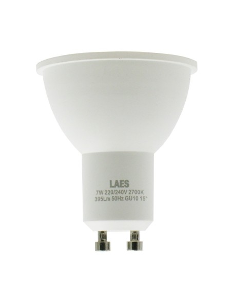 LAES PAR16 LED 220V 7W 15º 2700K GU10