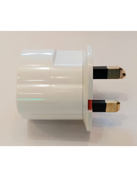 Solera 01728 adaptador ingles a schuko 13a 250v