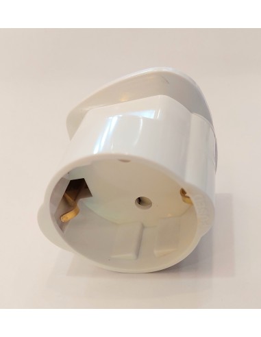 Solera 01728 adaptador ingles a schuko 13a 250v