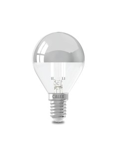 Calex 1101001000 esférica led cúpula plata regulable 230v...