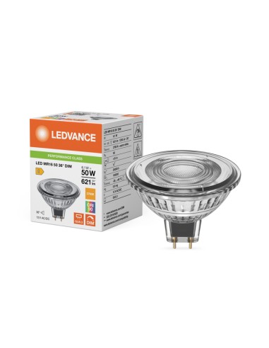 Ledvance mr16 50 36 dim performance class cri90...