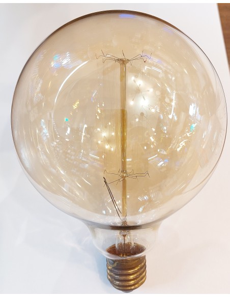 13005 incandescente vintage globo 125mm filamento carbono 220v 40w E27