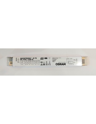 Osram quicktronic t8 qt-fit8 1x58-70 220v