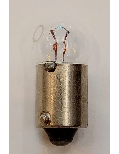 Ovalamp miniatura 22x10mm 2,4v 3w Bay9s