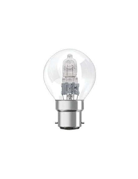 ORBITEC ECO HALOGENA ESFERICA CLARA 230V 28W B22D