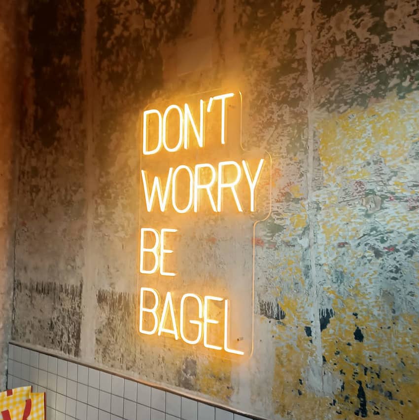 Dont worry be bagel